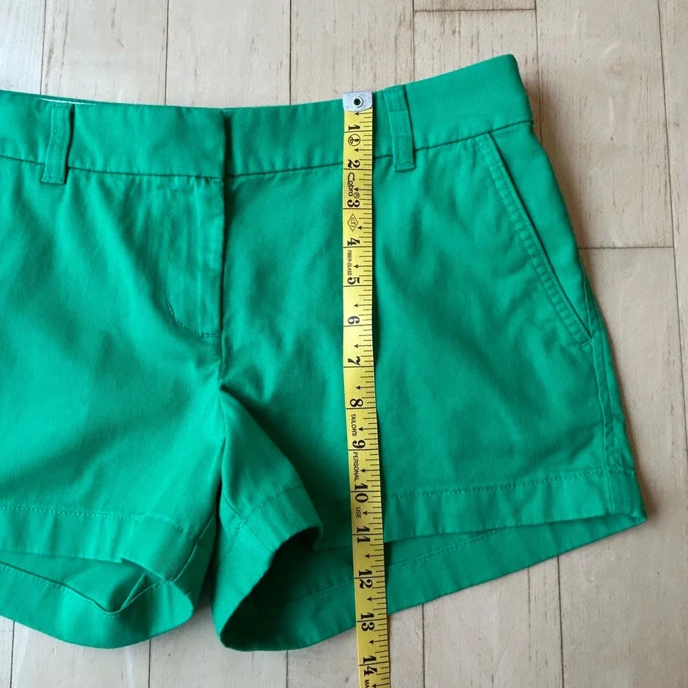 J. Crew Women’s Classic Chino 3.5” Inseam 100% Cotton Modern Clover Size 6